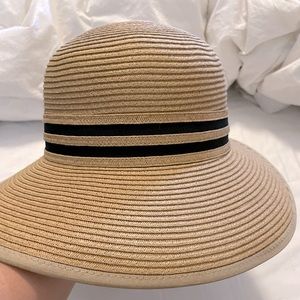 Hby Miami Toyo Braid Sun Hat Nwt 